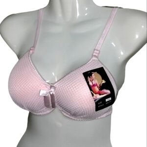Pink padded bra